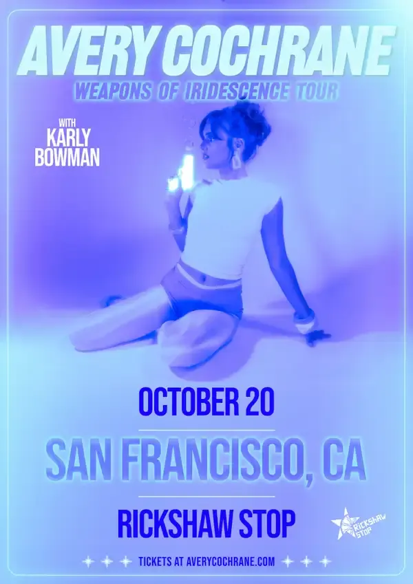 AVERY COCHRANE: Weapons of Iridescence Tour