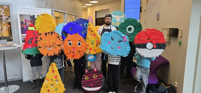 Kreativt verksted - Lag egen piñata (Alder: 9-16år), UKE 41 Tors-Fredag