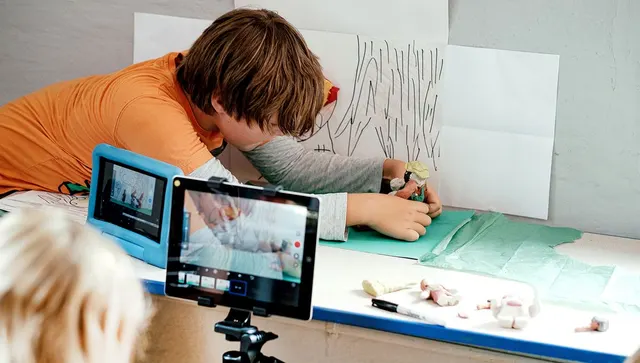 Design Camp for ages 7 to 10: Stop Motion with Clay