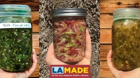 LA Made: Lacto-fermented Vegetables With Brie