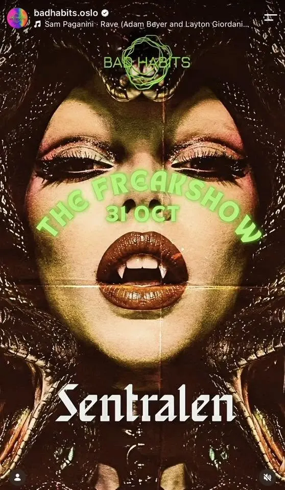 HALLOWEEN by BAD HABITS – THE FREAKSHOW