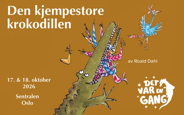 Det var en gang: Den kjempestore krokodillen av Roald Dahl