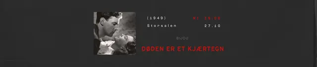 Bijou: Døden er et kjærtegn (1949)