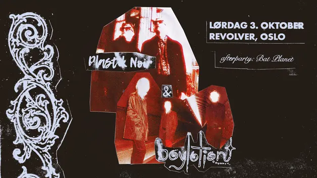 Boylotion // Plastik Noir // DJ: BatPlanet // Revolver