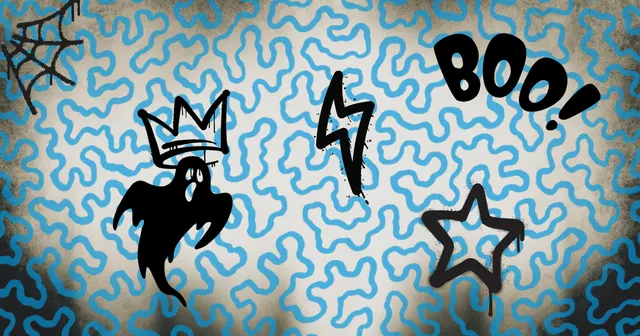 Läslov: Spooky doodle på Östberga bibliotek
