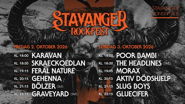 Stavanger Rockfest 2026