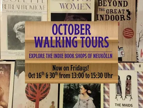 Free Walking Tour: Indie Book Shops of Neukölln