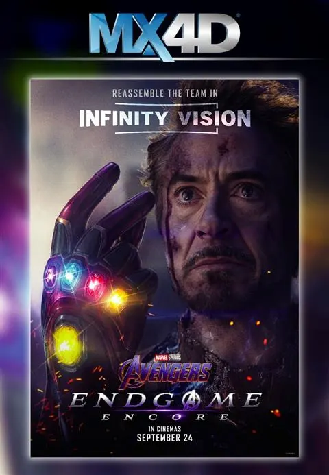 【Infinity Vision】Avengers: Endgame Encore MX4D