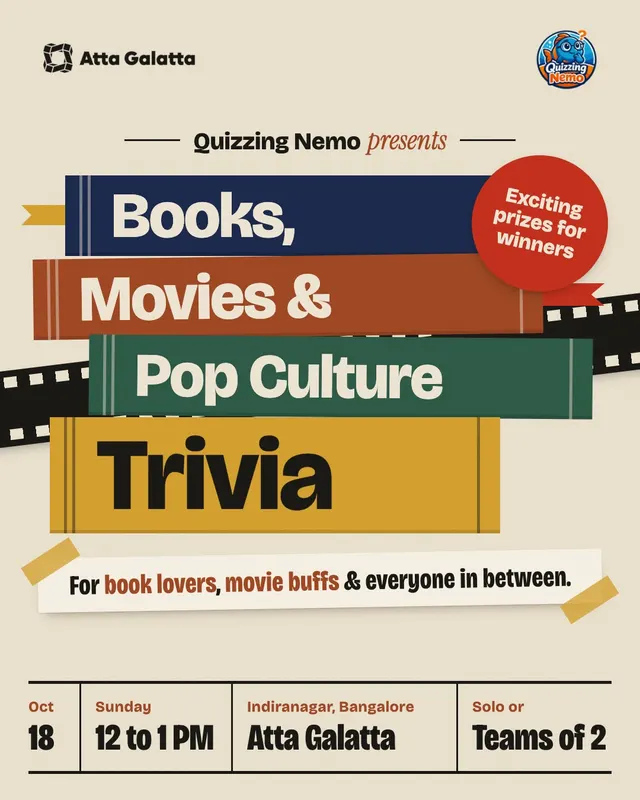 Books, Movies & Pop Culture Trivia