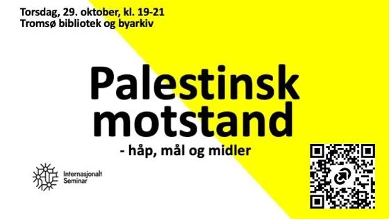 Debattmøte om fremtiden til palestinsk selvstyre