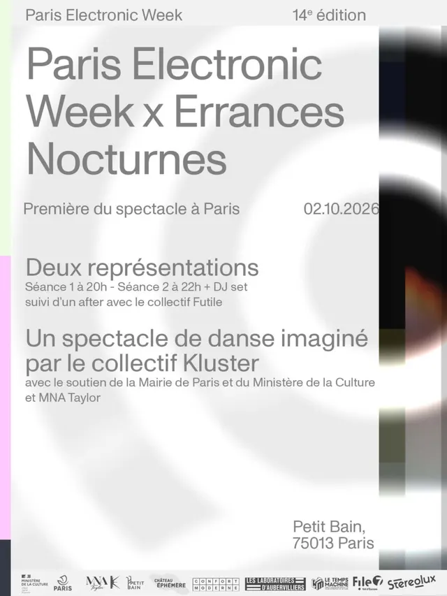 Errances Nocturnes X Paris Electronic Week