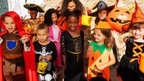 Halloween Story and Craft for Families