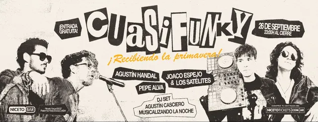 CUASIFUNKY at Niceto Bar