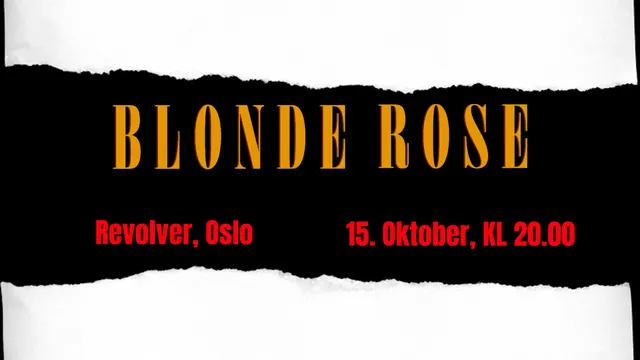 Blonde Rose // Revolver