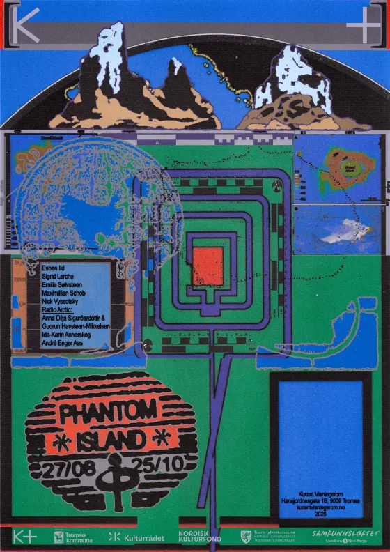Environmental Humanities gathering 82: Guided tour of Phantom Island exhibition, Kurant gallery