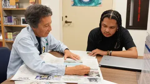 Adult Literacy Walk-in Tutor With Fred