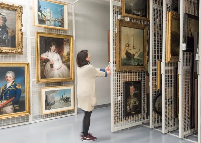 BSL Tour: The Prince Philip Maritime Collections Centre