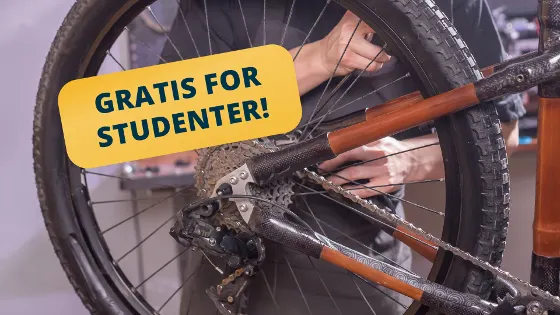 Invitasjon til sykkelsørvis 2026 – Gratis for studenter! (15. oktober)