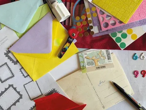 Sending our best wishes! Creative workshop for families