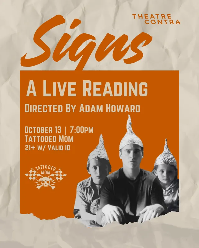 Signs: A Live Reading