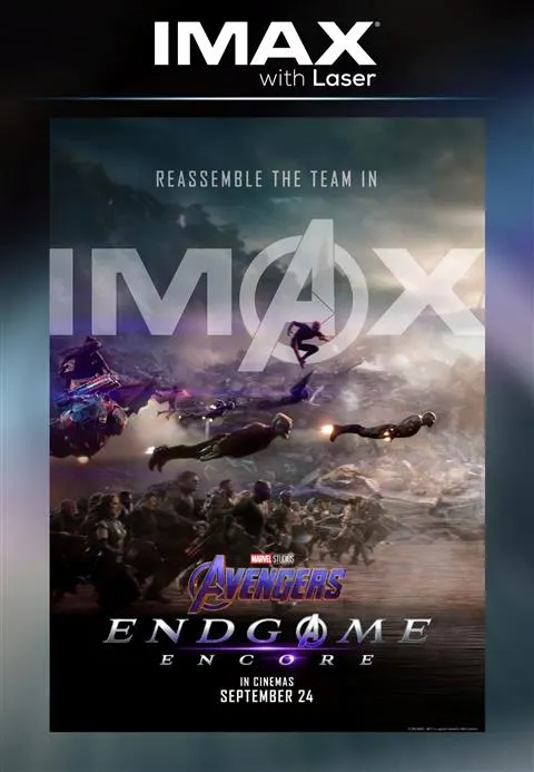 Avengers: Endgame Encore IMAX with Laser