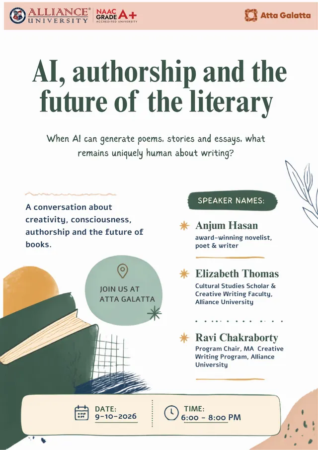 AI, authorship and the future of the literary