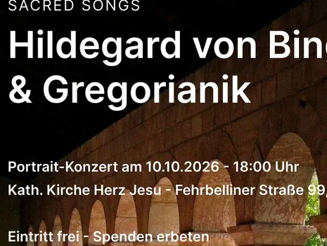 The music of Hildegard von Bingen (1098–1179) & Gregorian chant