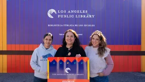 Benjamin Franklin Library Pop-up at Boyle Heights City Hall