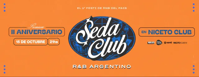 SEDA Aniversario en  NIceto Club (+18 años)