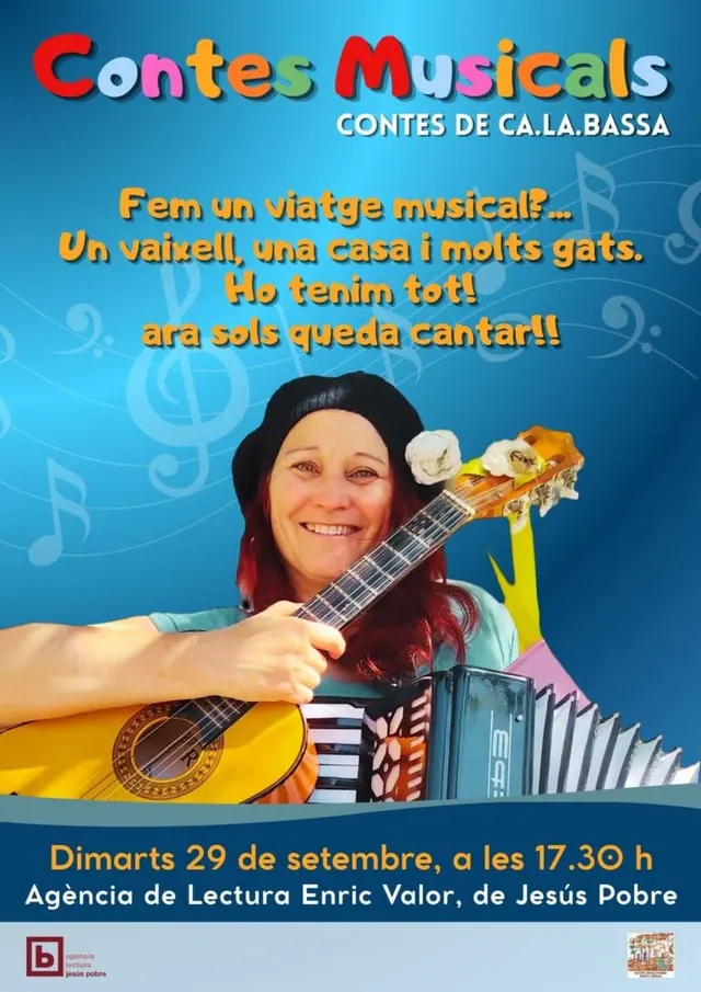 Cuentos musicales en Jesús Pobre