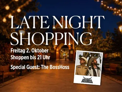 Late Night Shopping at the Designer Outlet Berlin
