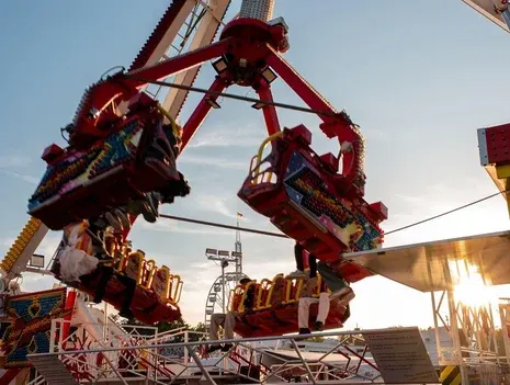 Berlin autumn fun fair