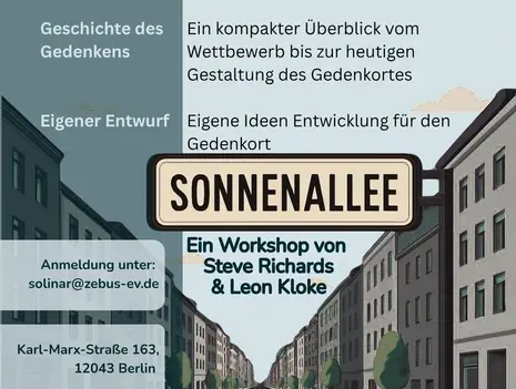 Workshop: The women’s concentration camp on Sonnenallee