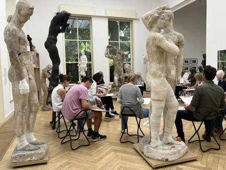 Drawing Class at the Georg Kolbe Museum